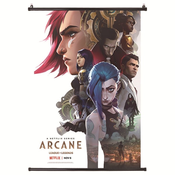 Arcane Poster Canvas Maleri 40X60CMVIKTOR VIKTOR 40x60CMVIKTOR