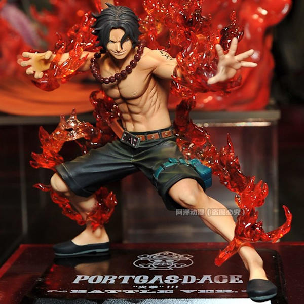 Actionmodell i ett stycke PORTGAS D ACE PORTGAS D ACE Portgas D Ace