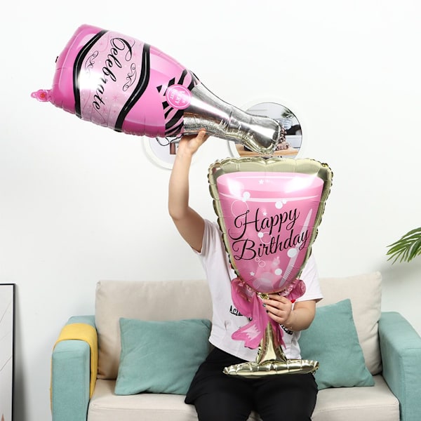Helium Ballon Champagne Goblet Ballon STYLE3 STYLE3 style3