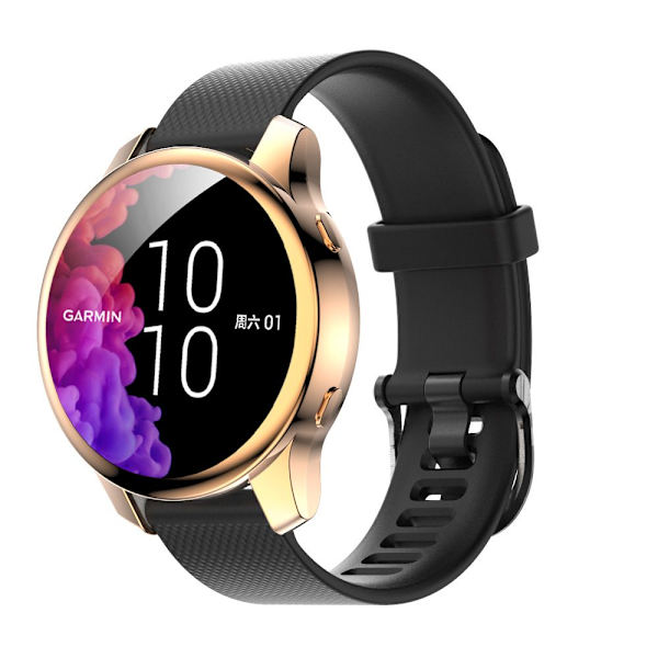 Full Cover Screen Protector TPU Watch Case 360 Protection SORT black
