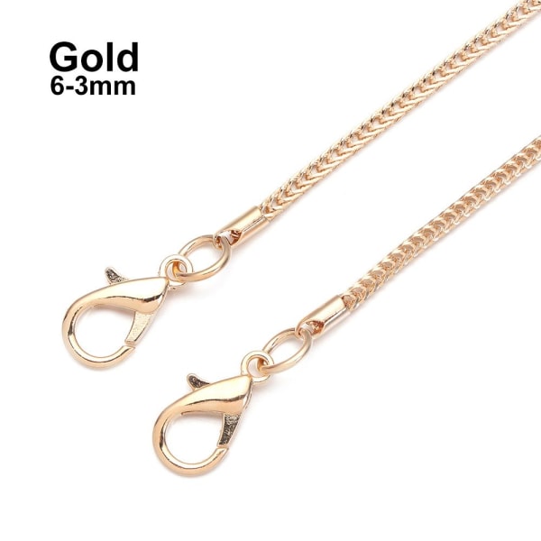 1st Väskor Kedjor Väska Bälte GULD 6-3MM Gold 6-3mm