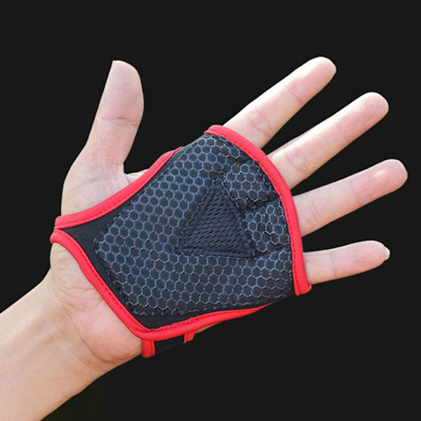 Gym Handskar Handledsträning Fitness RED M Red M