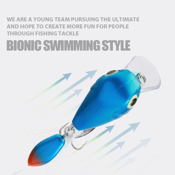 Fiskedrag Roterande Spinnersked 1 1 1
