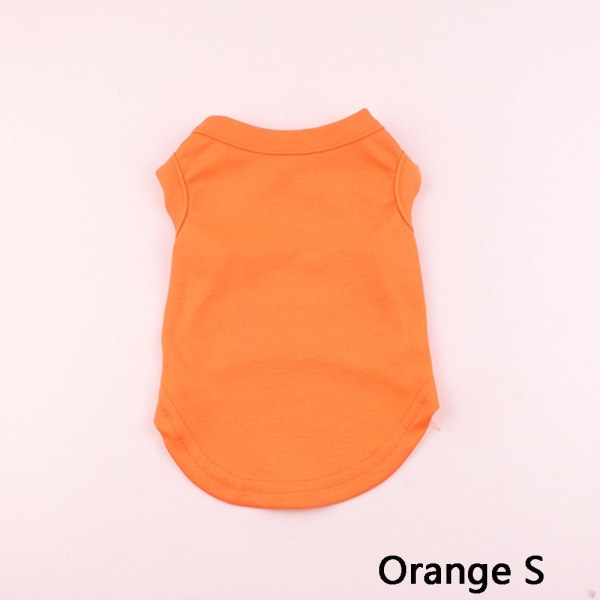 Kæledyrstøj Hundetrøje ORANGE ORANGE S ORANGE S Orange Orange S-Orange S