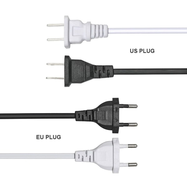 Lamppu Power Riippuvalaisimet Johdot EU PLUG MUSTA EU PLUG EU plug Black