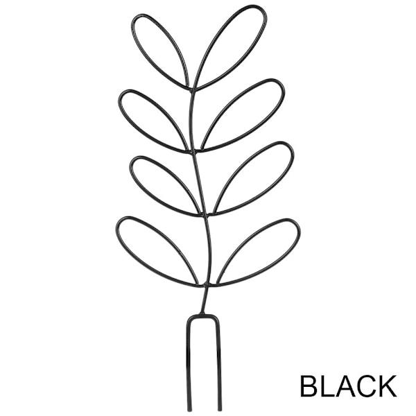 Plantespalier Bladform Bracket SORT black