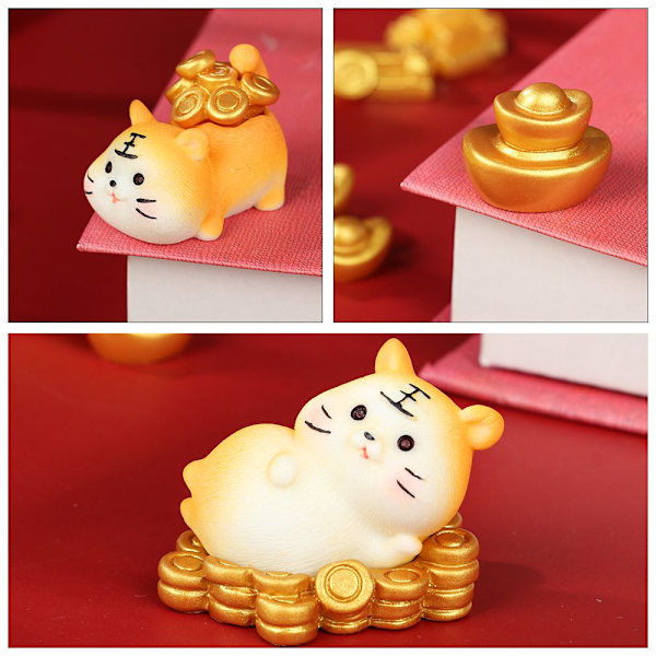 Tiger Ornaments kultainen malli TYYPPI F TYYPPI F type F