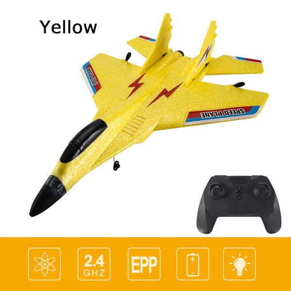 Fjärrkontroll Flygplan HW29 Plane Toy GUL yellow