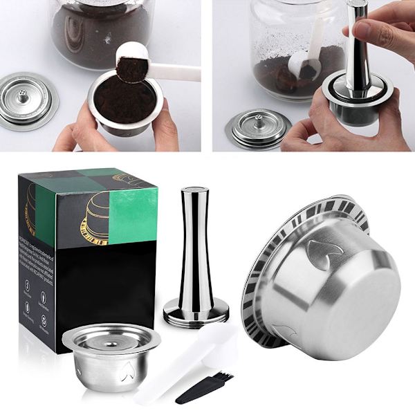 Kaffekapsel påfyllningsbar kapsel SET 1 SET 1 set 1