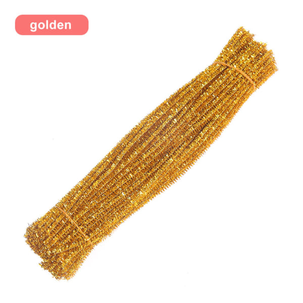 Glitter Chenille Stems Cleaners Plys GOLDEN golden