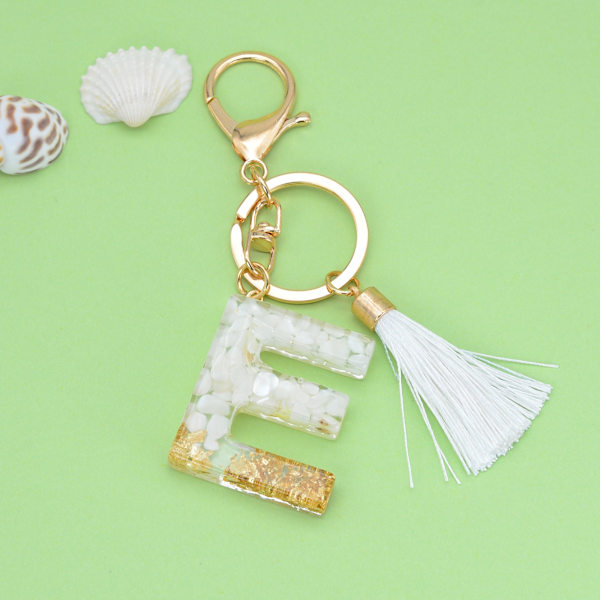 Letter Keychain Alphabet Avaimenperä P P P