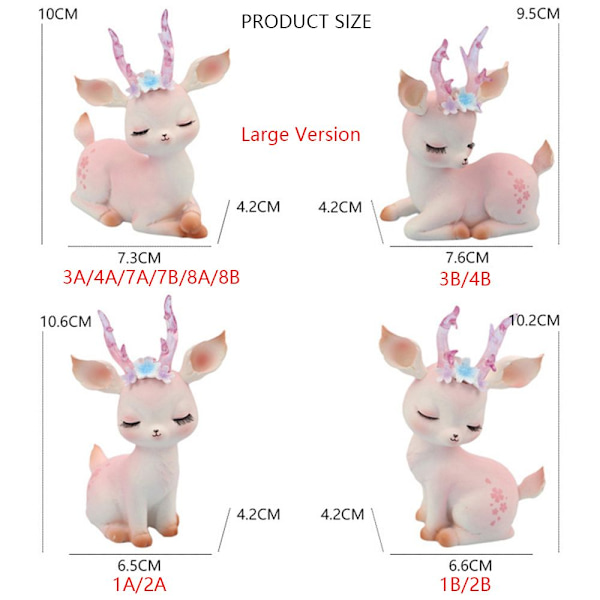 Fawn Ornament Deer Cake Topper 1A 1A 1A