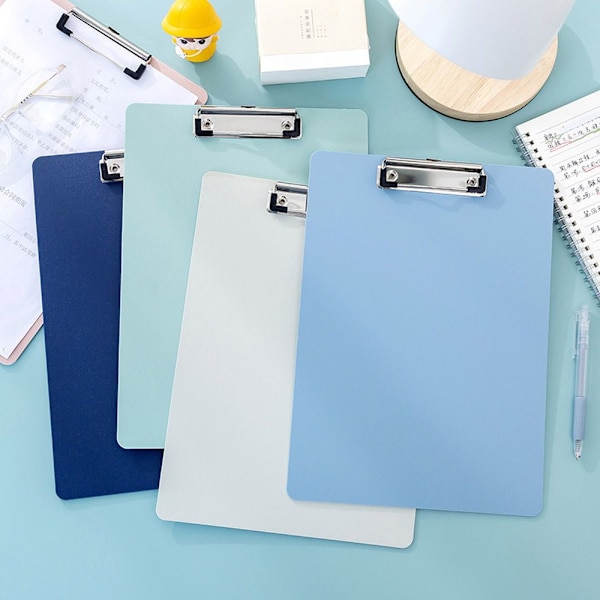 A4 Mapp Board Urklipp BLÅ Blue