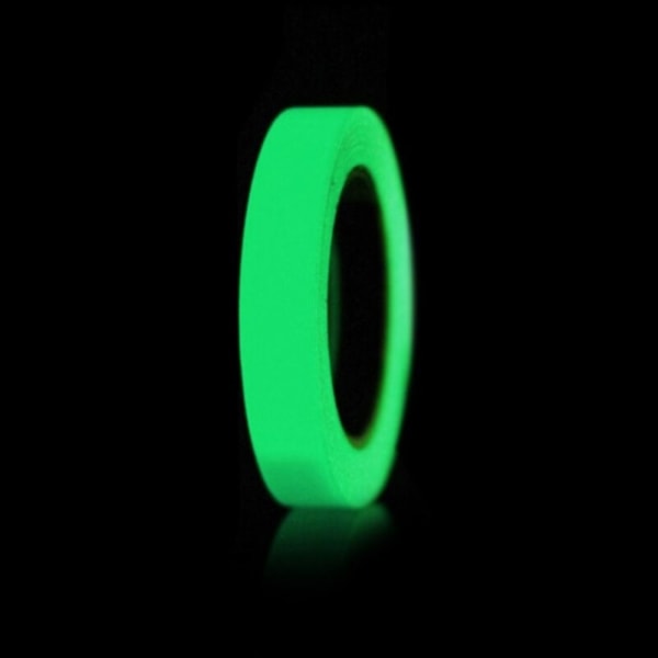 3 Meter Luminous Tape Glow In The Dark GRØN 1 RULLE-3CM Green 1 roll-3cm