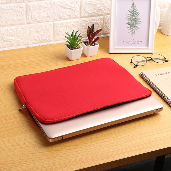 Laptopväska Sleeve Case Cover RÖD 17,3 tum Red 17.3 inch