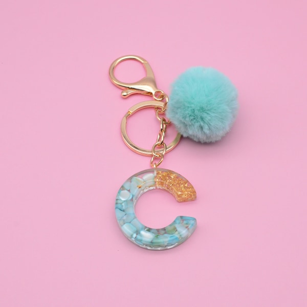 Letter Keychain Alphabet Avaimenperä A A A