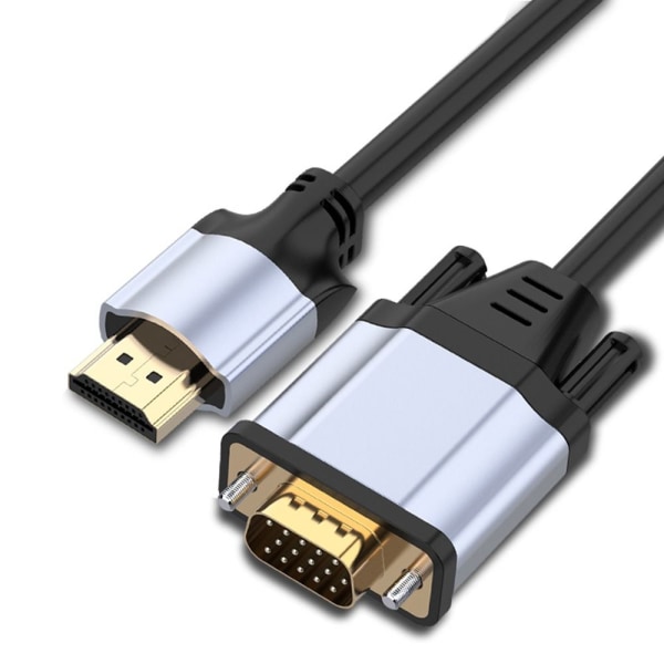 HDMI til VGA kabel Audio Video Line 1.8M 1.8m