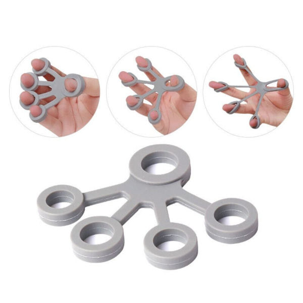 Finger Gripper Hand Expander MÖRKGRÅ dark gray