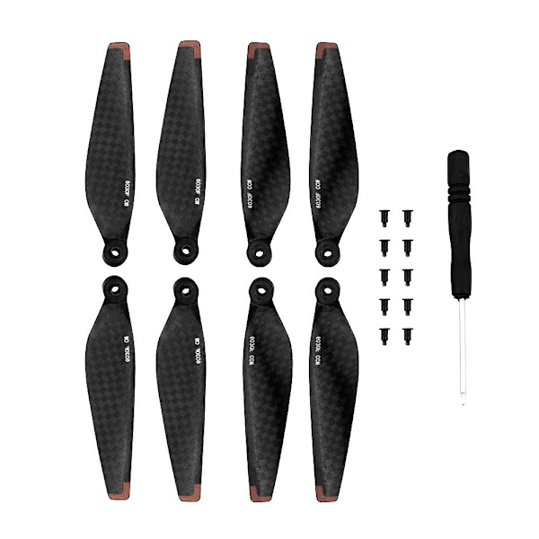 8 st kolfiber propeller Drone rekvisita blad 8Pcs