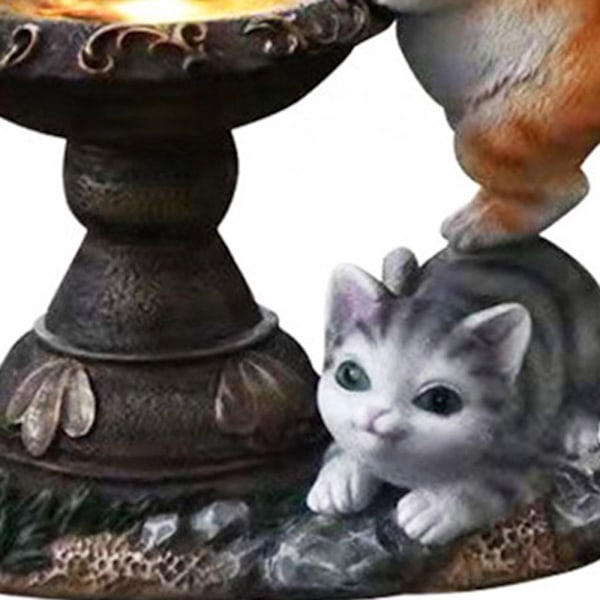 Kaninkatter statyskulpturer 1 1 1