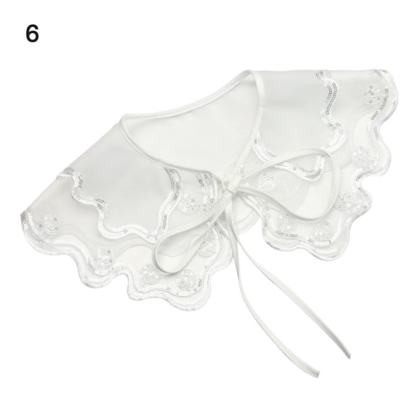 Lace Fake Collar Avtagbar False Collar 6 6