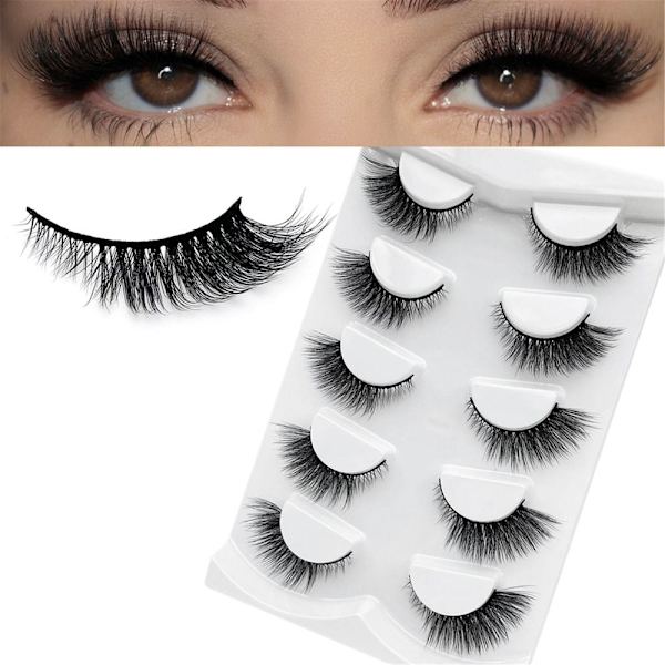 Cat Eye Ögonfransar Fox Eye Fransar D610K D610K D610K