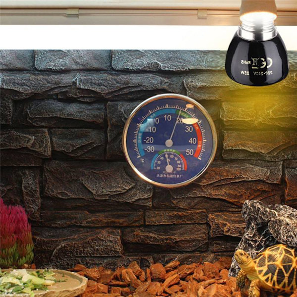 Reptil Pære Varmelampe Brooder Light 110V 100W