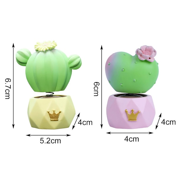 Resin Cactus Ornaments Staty Ornament C C