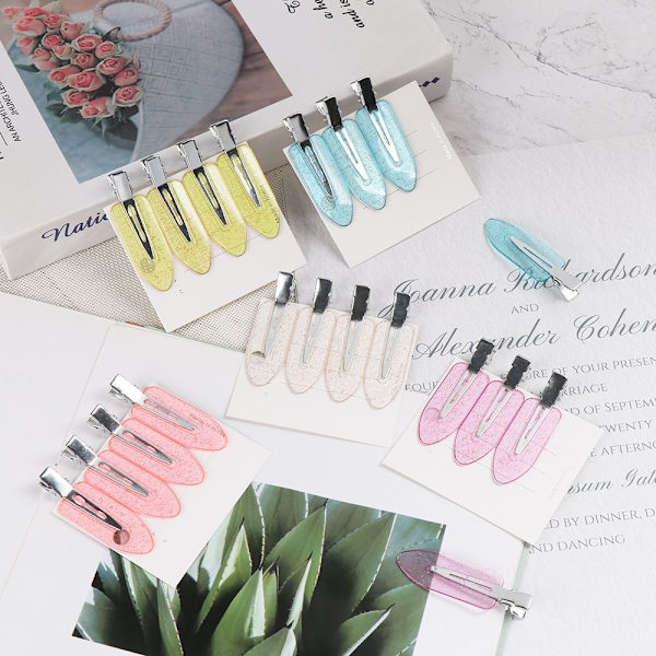 20PCS No Crease Hairpin Seamless Hair Clips Bang Clip