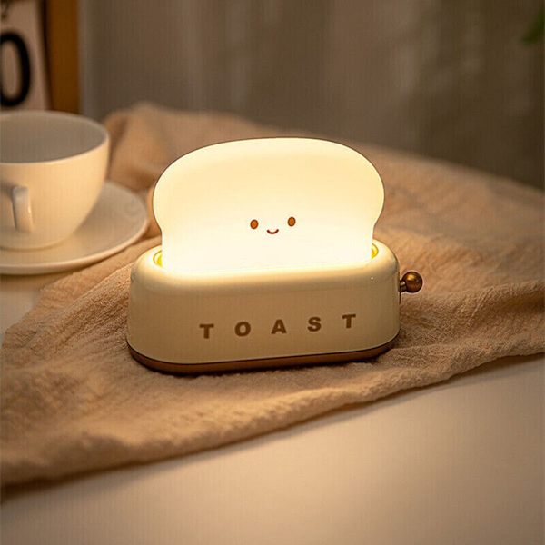 Natlys Toastbrødmaskine GUL yellow