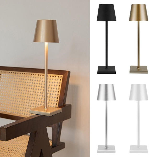 Bar Bordslampa LED Bordslampa GULD Gold