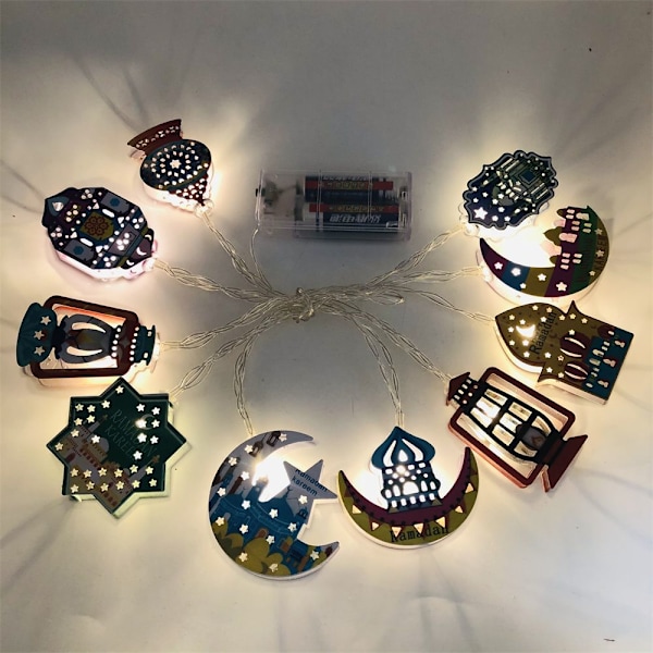 LED String Light Eid Mubarak Light 02 02 02