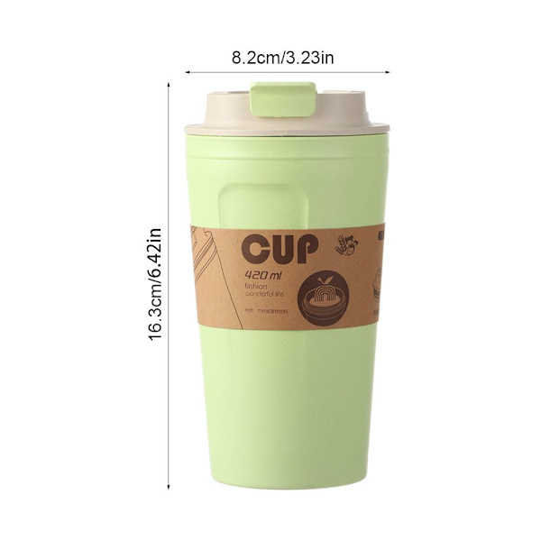 Kaffekopp Mugg GRÖN green