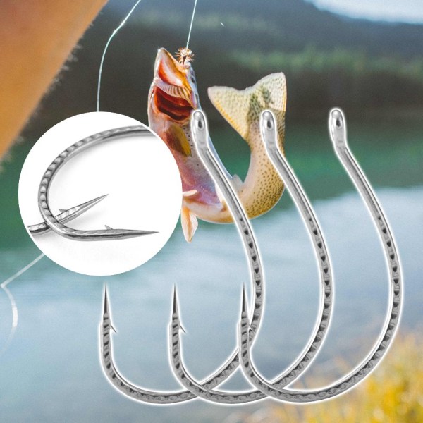 40 kpl Fishhook Viehekoukku 1/0# 1/0# 1/0#