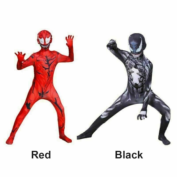 Venom: Let There Be Carnage Cosplay RED 150 FOR BØRN red 150 for Kids