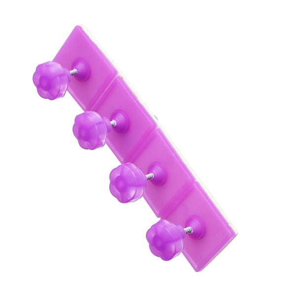 14 stk/pose Skjermdør Sticky Spenne Vindugardin Fast Verktøy blue