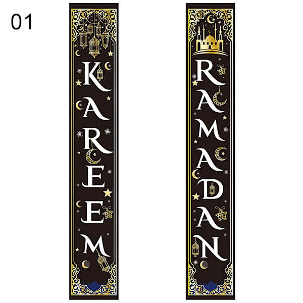 30x180 cm Dörrbanner Ramadan Kareem Flag 01 01 01