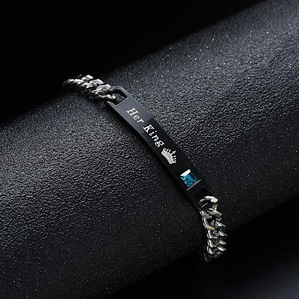 2st par armband hennes kung hans drottning