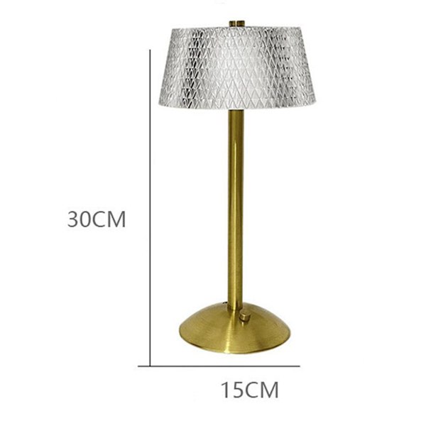 Bordlampe Krystal LED