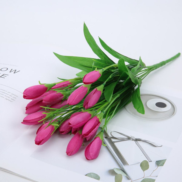 Kunstige Blomster Falske Tulipan GUL yellow