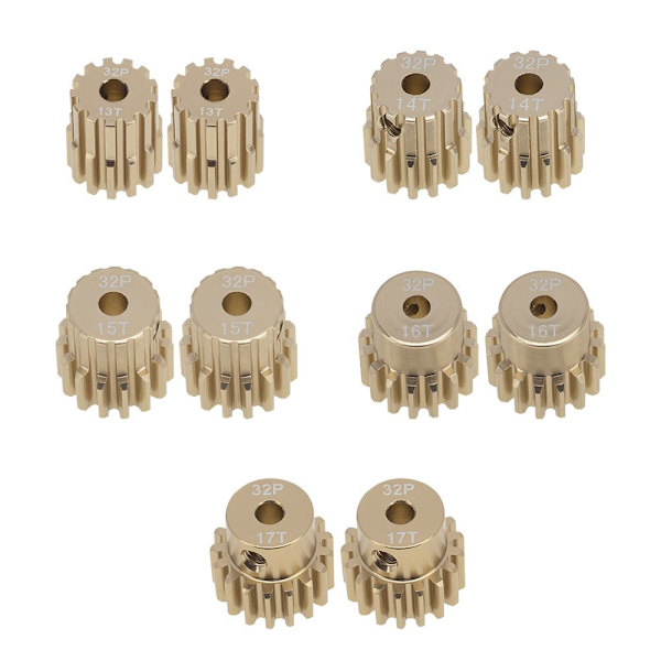 3.175MM Gear Rc Legetøjstilbehør 2PCS 13T 2PCS 13T 2pcs 13T