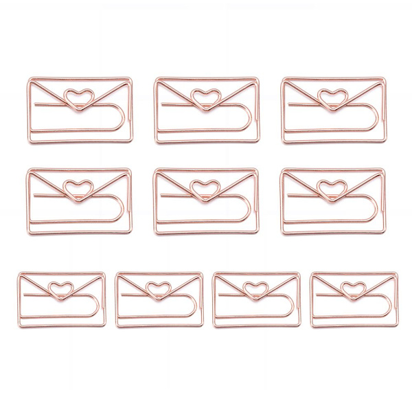 10 stk. Papirclips Binder Clips 2 2