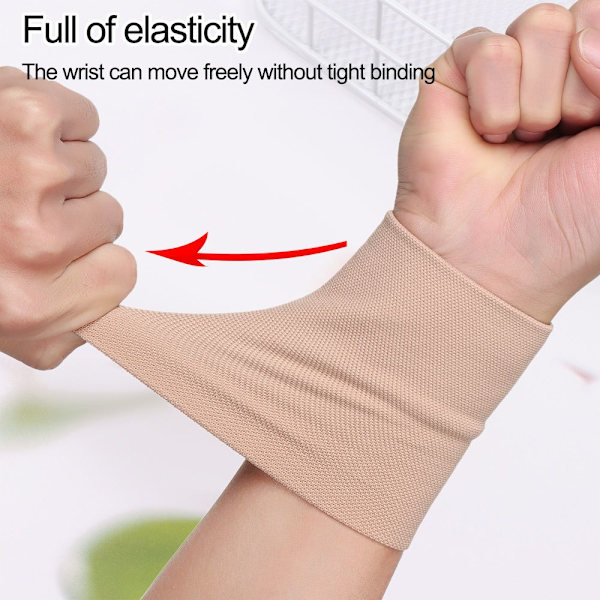 Wrist Wraps Armband BEIGE L Beige L