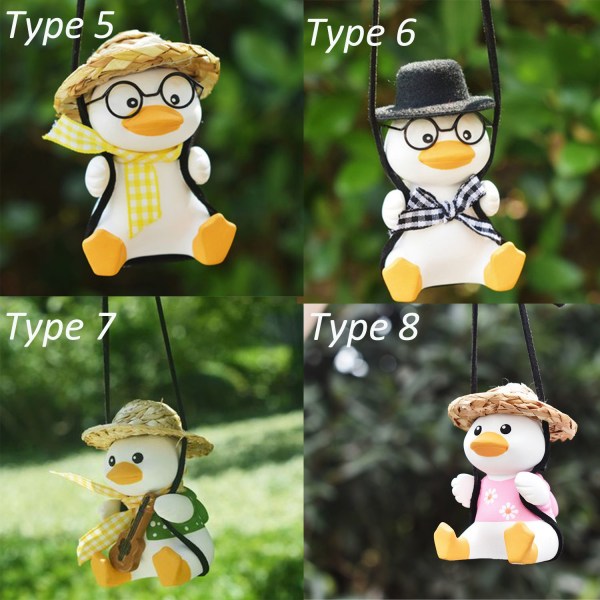 Auton keinuva ankka auton ripustuskoriste TYYPPI 2 TYYPPI 2 Type 2