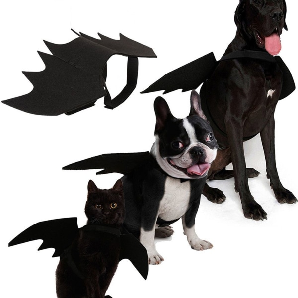 Lemmikki Halloween Cape Bat Wings L L