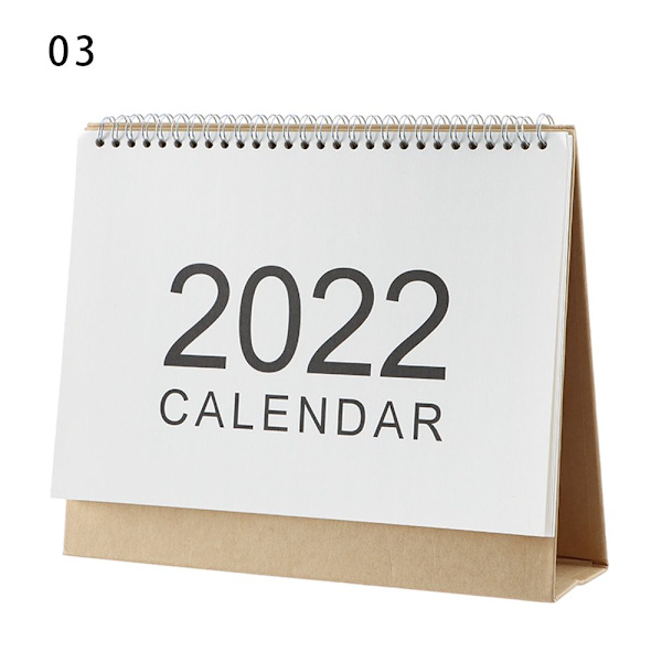 2022 Desktop Paper Calendar Scheduler 3 3