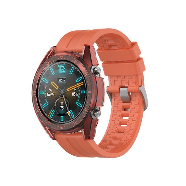 TPU watch case , läpinäkyvä COVER black