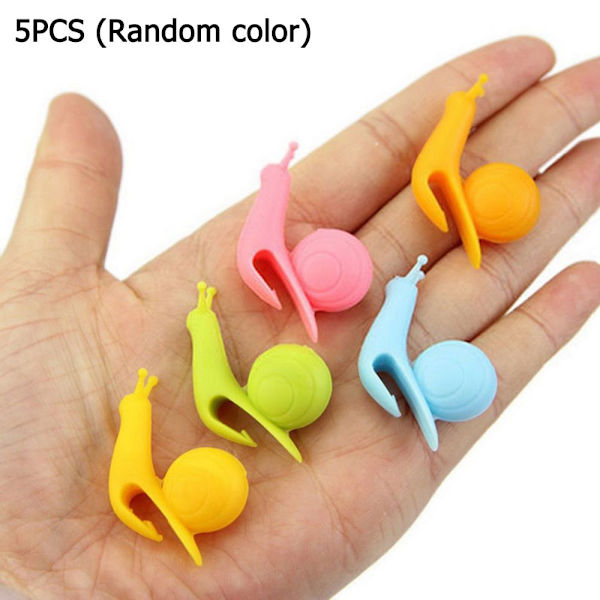 5 STK Teposeholder Tepose Clips servise 5PCS(Random color)