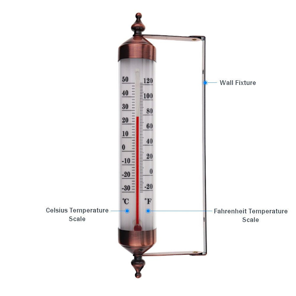 Termometer inomhus utomhustemperatur temperaturmätare