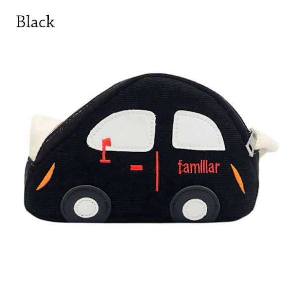 Cartoon Car Bag Crossbody Bag SVART black